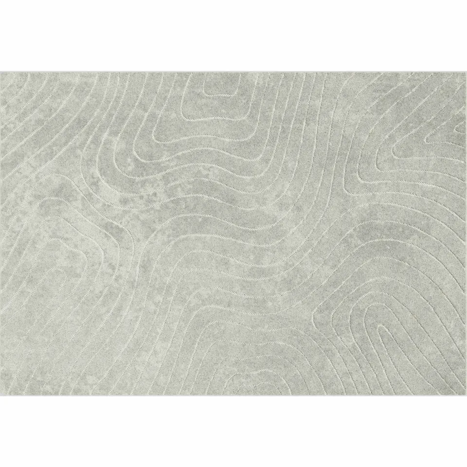 vidaXL Binnen- en buitentapijt PALMERAS Groen 120 x 170 cm Polyester