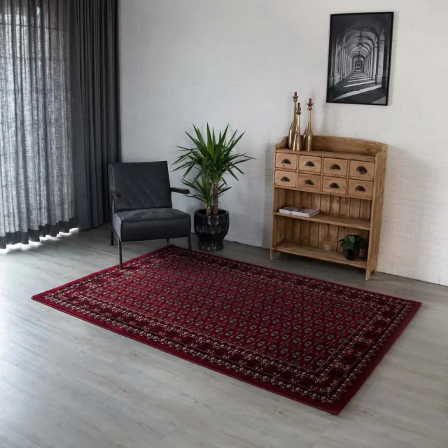 Tapeso Perzisch tapijt - Royalty Darya rood 80x150