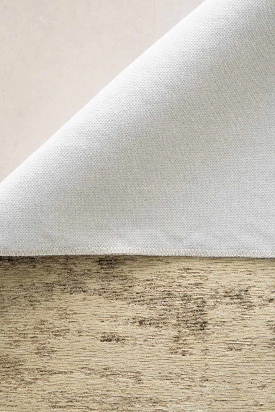 NOUS Living vloerkleed crème groen, foto 3