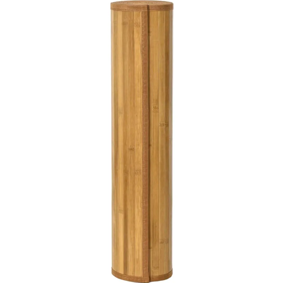 vidaXL Vloerkleed rechthoekig 70x400 cm bamboe naturel
