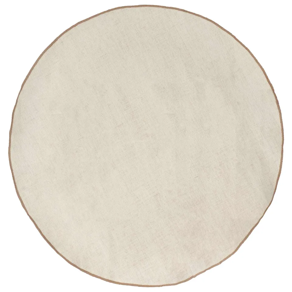 vidaXL Vloerkleden Naturel Ø 150 cm Jute, foto 2