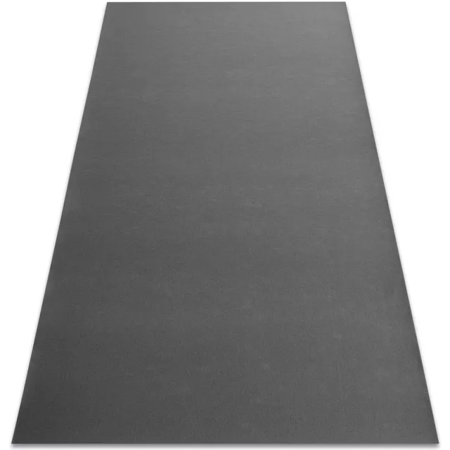 RUGSX Kleden Rugsx Tapijt met rubber bekleed RUMBA 1897 éénkleurig 80x200 cm Grijs
