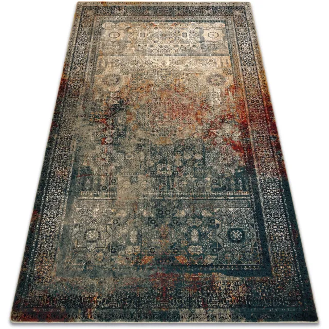 RUGSX Kleden Rugsx Tapijt SUPERIOR MAMLUK oosters vintage smaragd 100x150 cm Groen
