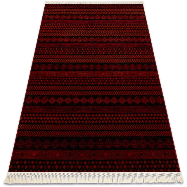 RUGSX Kleden Rugsx ORIENT 5132 tapijt bordeauxrood / zwart oosters, 300x400 cm