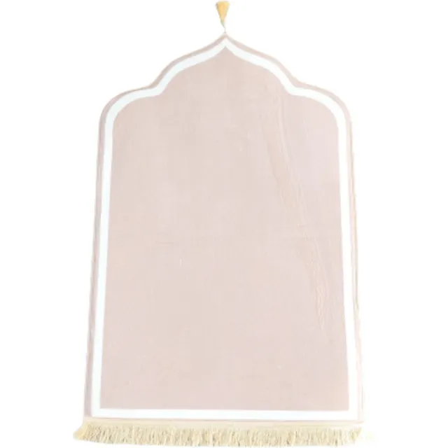 Kayslus Gebedskleed XL- islam - koran - Luxe - ZALM kleurig - 120x80 - KAYSLUS
