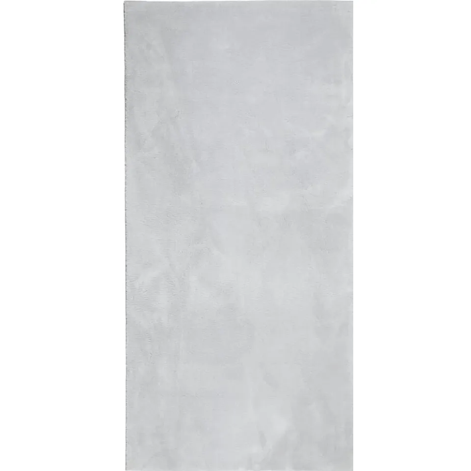 vidaXL Vloerkleed HUARTE laagpolig zacht wasbaar 100x200 cm grijs, foto 3