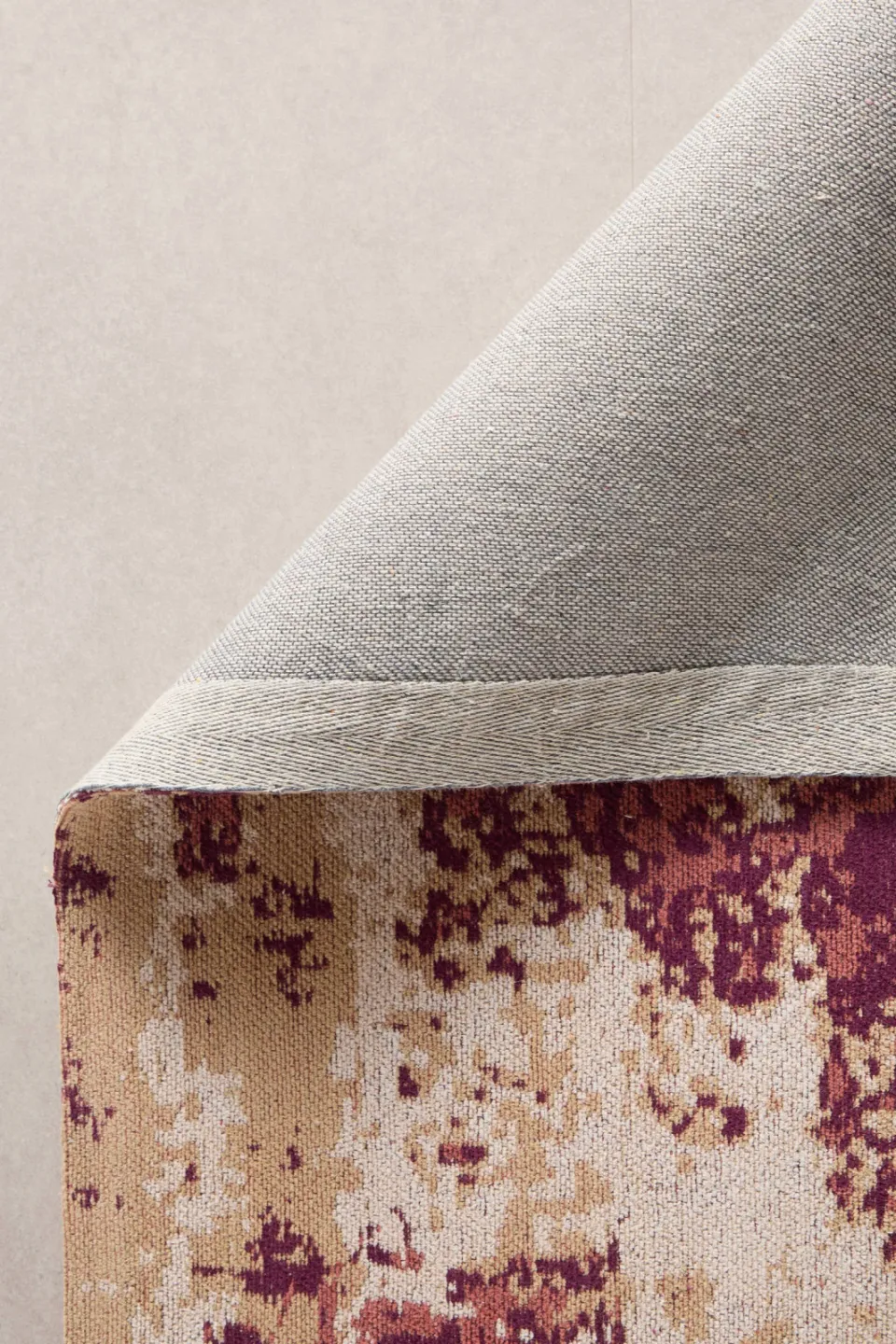 NOUS Living Renato vloerkleed roze beige, foto 4