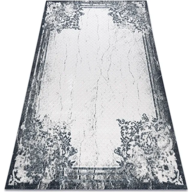 RUGSX Kleden Rugsx Tapijt ACRYL VALS 0A039A C53 47 Popękany 80x100 cm Grijs