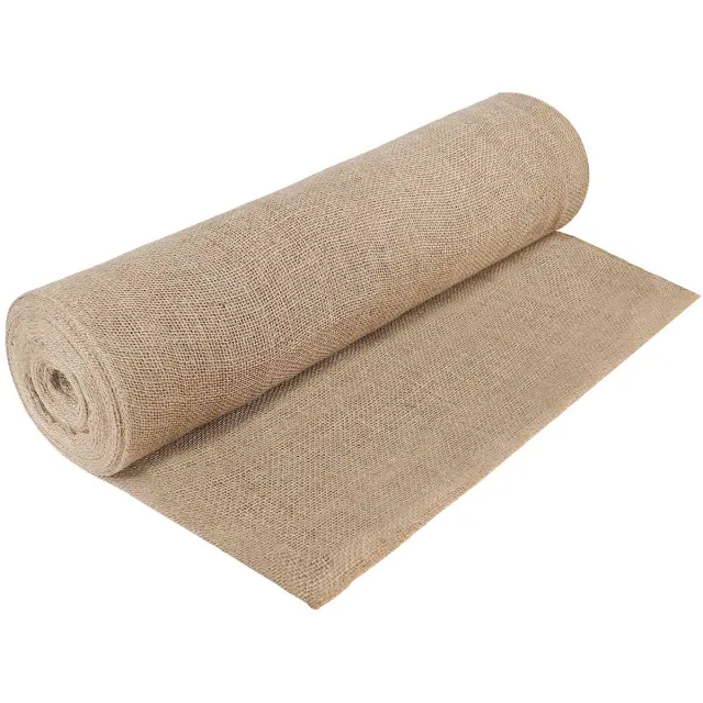 vidaXL Tuin - Jute - Net - 160 - cm - x - 25 - m - 280 - gsm - 100% - Tossa - Jute - Naturel