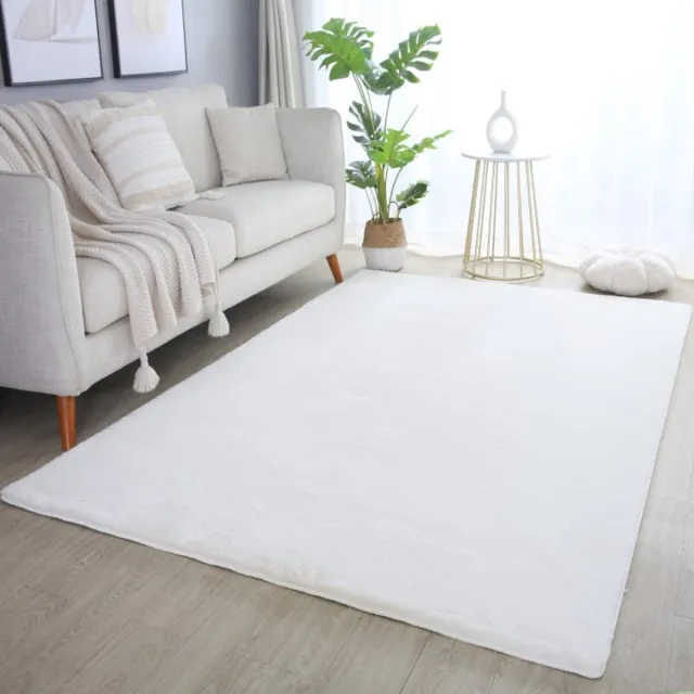 TapisTrend Designer tapijt Room 160x230 cm Binnenkleed, crèmekleurig, katoen, voor de woonkamer, Scandinavische stijl, platgeweven