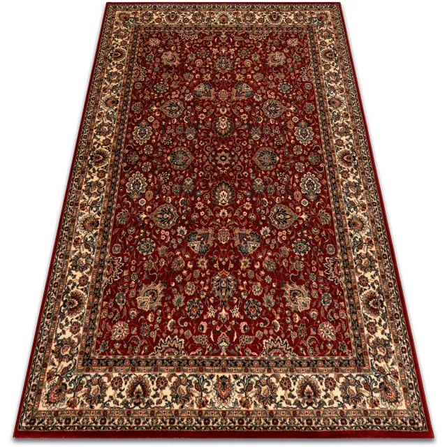 RUGSX Kleden Rugsx Wollen tapijt KASHQAI 4362 302 ornament bordeaux