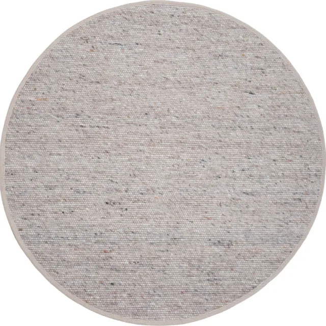 Veer Carpets Vloerkleed Scott Donker Beige - Wol Platgeweven Vloerkleed – Japandi / Tijdloos Modern Design Taupe