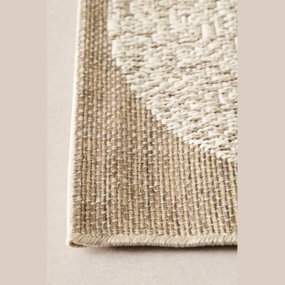 NOUS Living binnen- en buitenvloerkleed Talvi (230x160 cm) beige/zand, foto 2