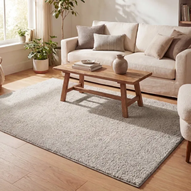 NATURL. Hoogpolig vloerkleed - Lofty Mint | Haal kleur in huis! - 160x230cm