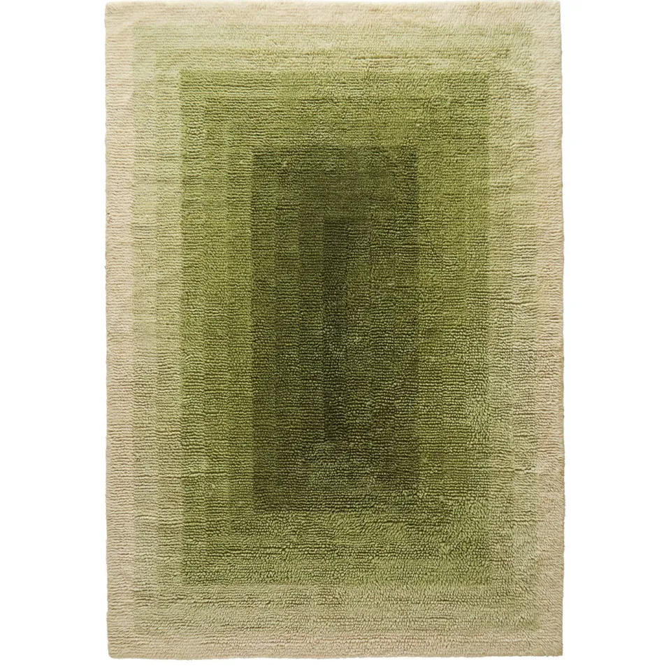 Studio LIVIT Axel wollen vloerkleed groen groen/crème