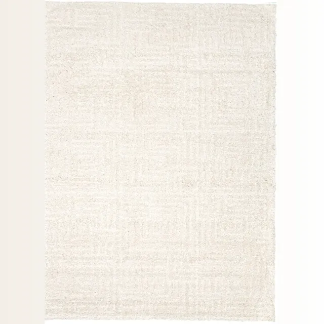 Fraai Scandinavisch vloerkleed - Lova Maze Crème | Balans - 280x380cm