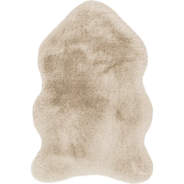 Lalee Heaven Shape - vloerkleed - Superzacht - Hoogpolig - schapenvacht - Imitatievacht - Fluffy Vacht - beige