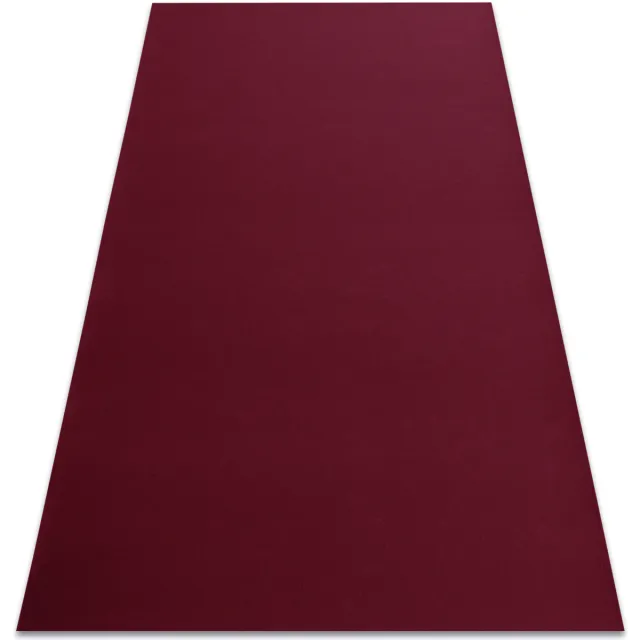 RUGSX Kleden Rugsx Tapijt met rubber bekleed RUMBA 1375 éénkleurig 120x200 cm Bordeau