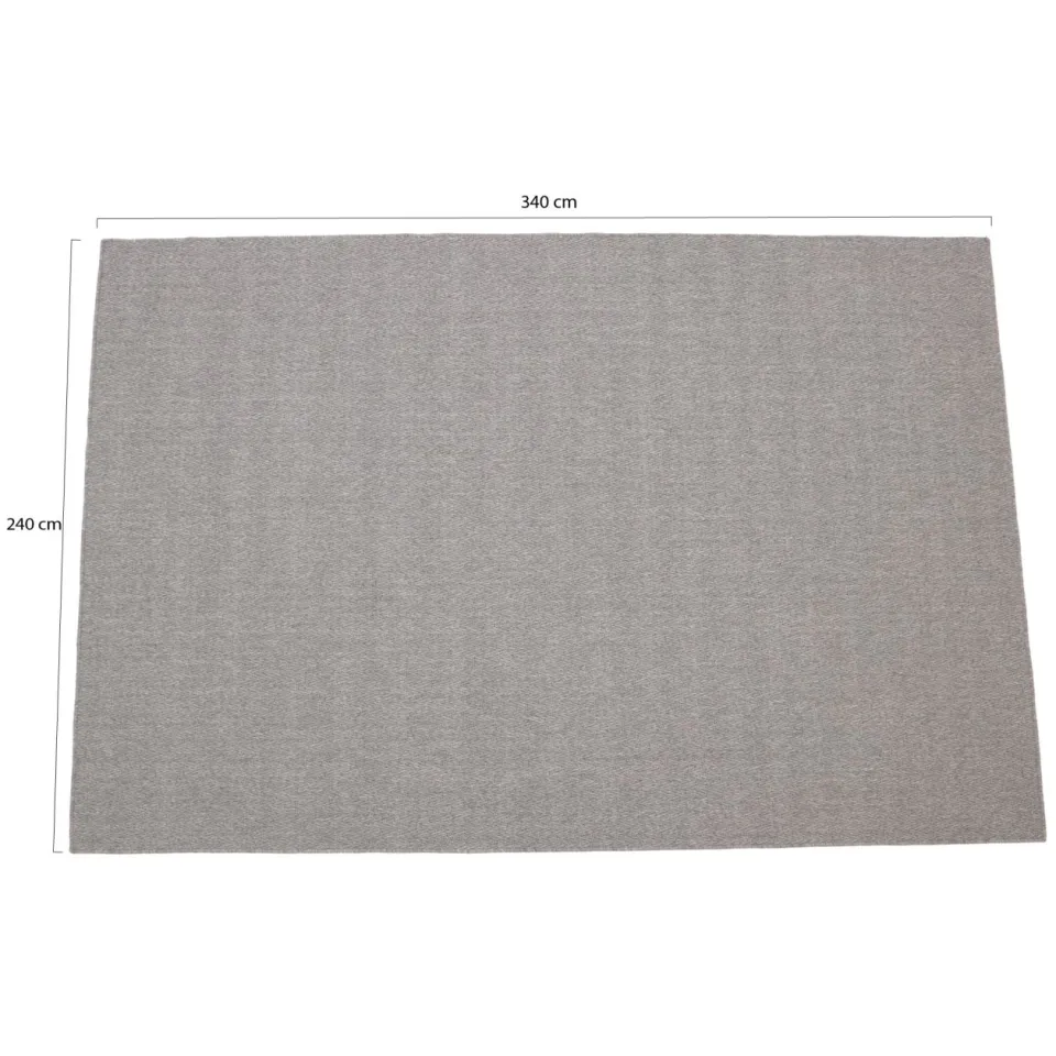 Kees Smit Collectie Bolonia buitenkleed 240x340cm grijs, foto 2
