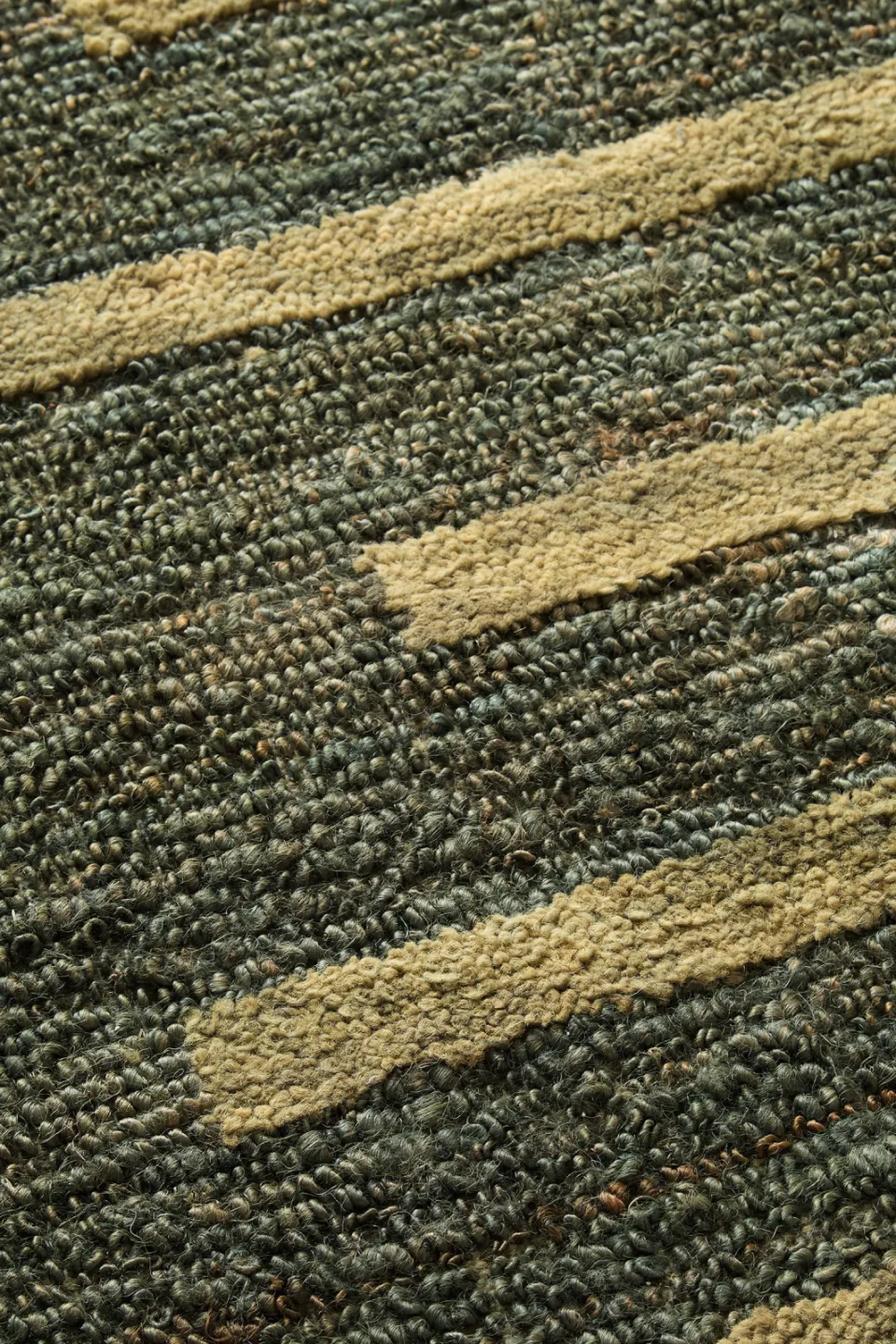 Studio LIVIT Ash jute vloerkleed donkergroen donkergroen/groen, foto 5