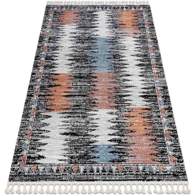 RUGSX Kleden Rugsx Tapijt modern BELLE BR23A zwart / roze