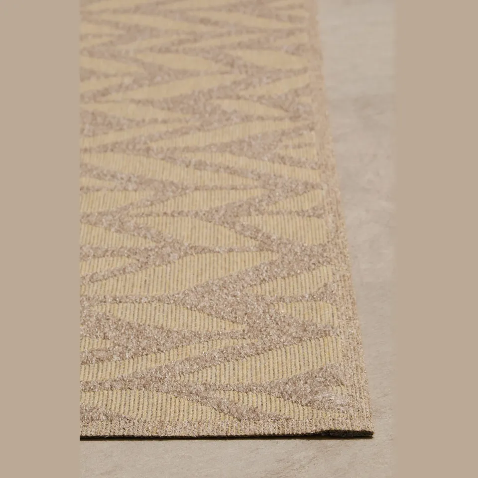 NOUS Living binnen- en buitenvloerkleed grijs/zand (290x200 cm), foto 5
