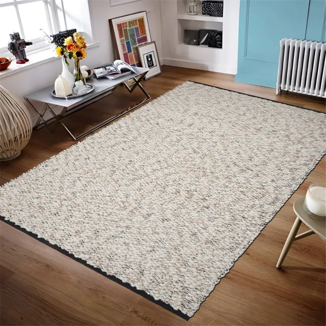 Vloerkleed Heather Beige 160x230cm - Giga Living
