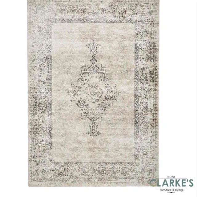 Clarke Vloerkleed Milano 23352 - Laagpolig - Beige- 120x170 cm