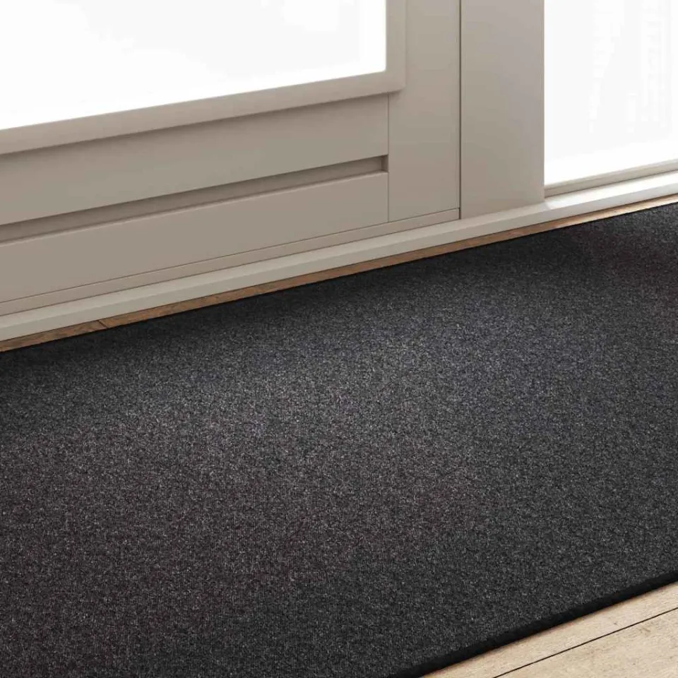 vidaXL Tapijt Loper Antraciet 100 x 200 cm 100% Polypropyleen, foto 4