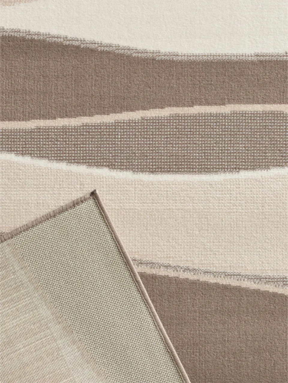 vloerkleed beige golfdessin, foto 2
