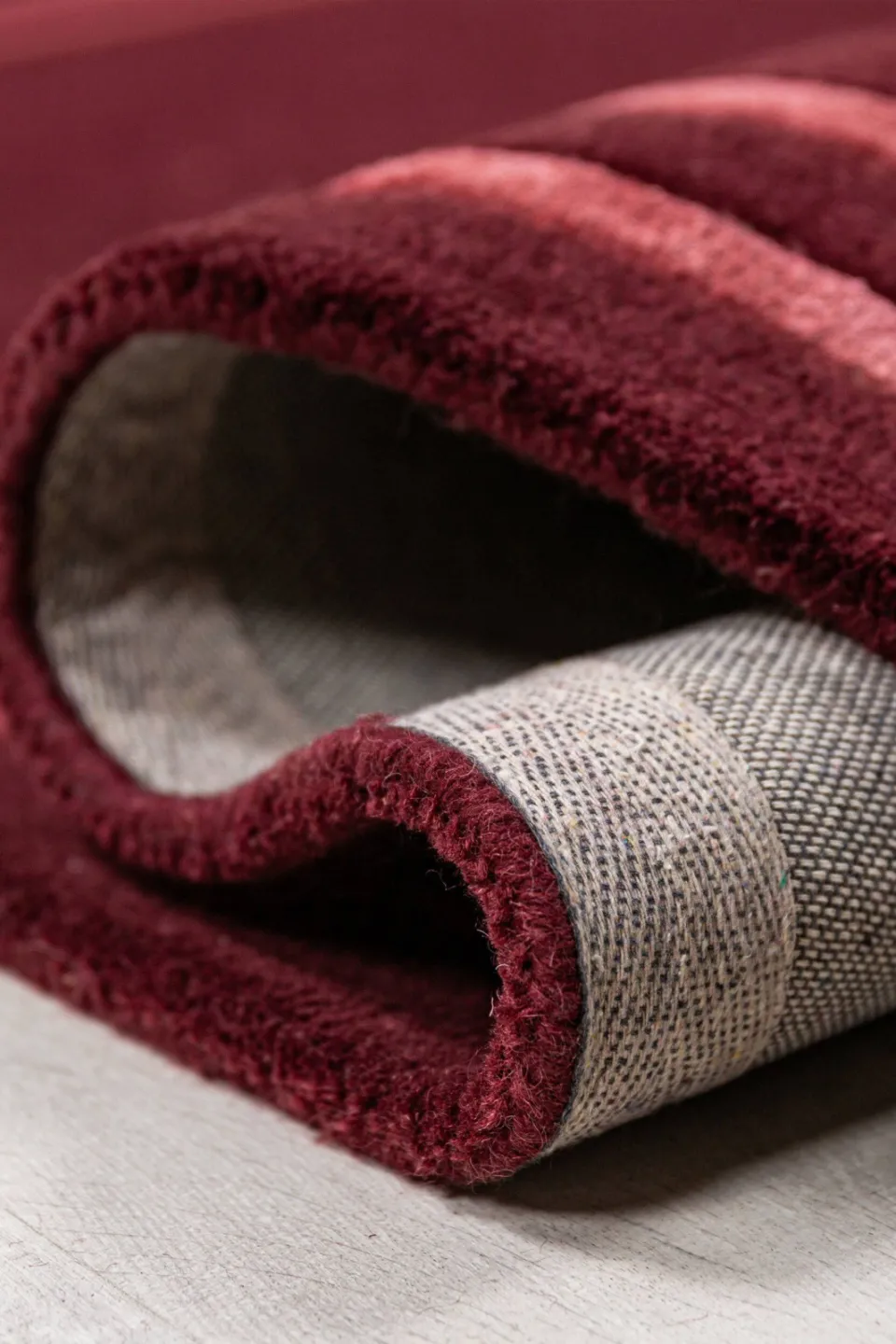 Flair Rugs Gatsby vloerkleed donkerrood, foto 5