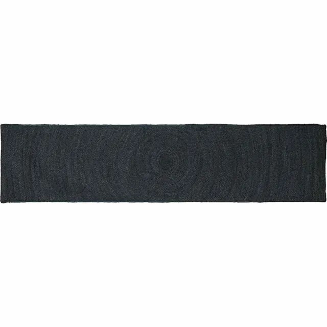 vidaXL Vloerkleden Donkergrijs 60 x 200 cm Jute