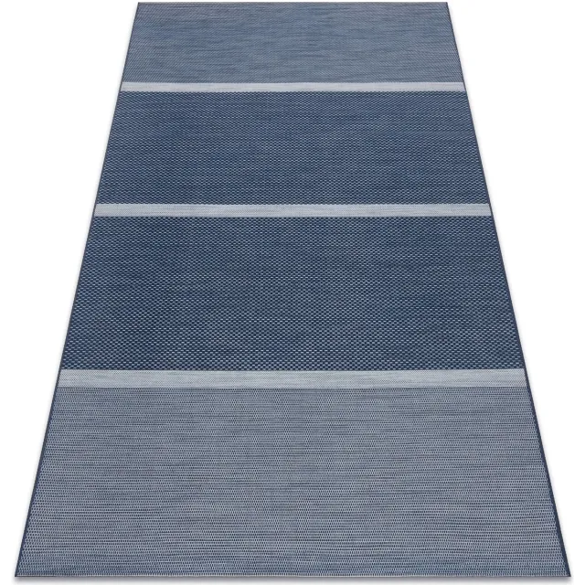 RUGSX Kleden Rugsx Sisal tapijt SISAL COLOR 47011/309 Strepen blauwk 200x290 cm