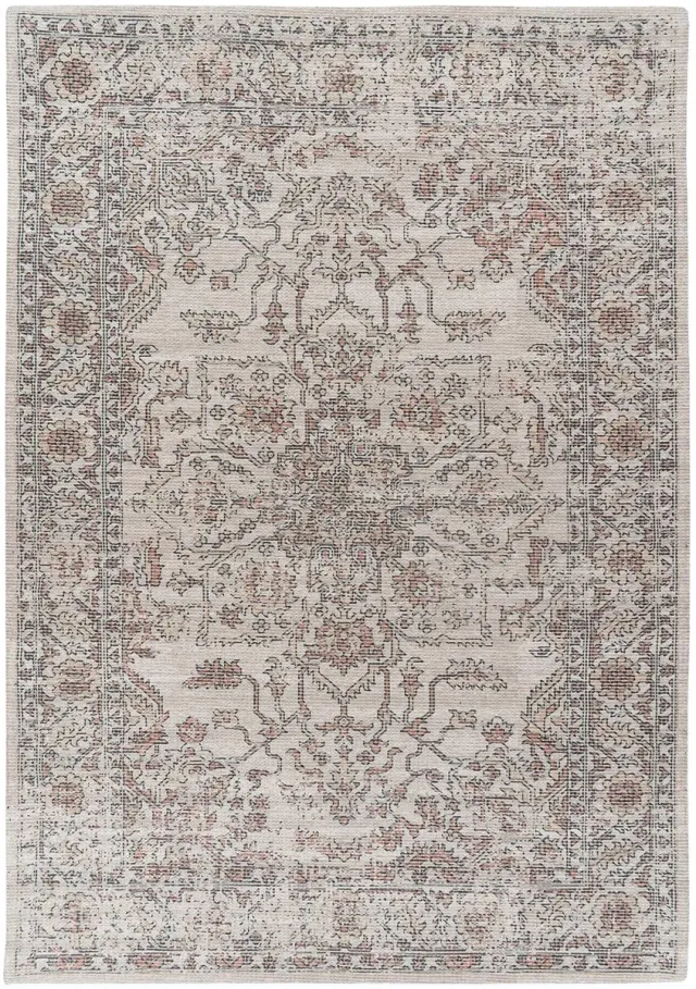Dutch XXL Vintage Vloerkleed | Tapijt | Perry | Ornamenteel | Beige | 160x230 cm