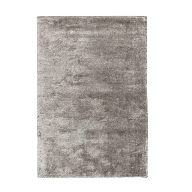 Dutch XXL Laagpolig Vloerkleed | Tapijt | Village | Uni | Zilver | 120x170 cm