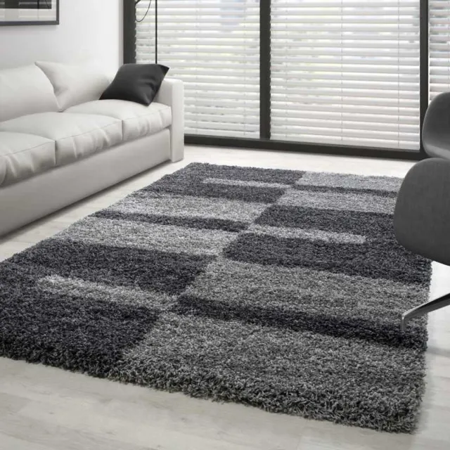 TapisTrend Harig tapijt Beige 120x170 cm Gala Shaggy vloerkleed, lange pool, lichtgrijs
