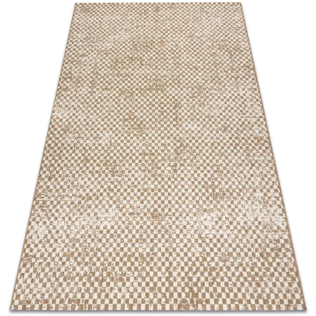 RUGSX Kleden Rugsx FLAT 48955265 Sisal tapijt Geometrisch - natuurlij 160x230 cm Beige