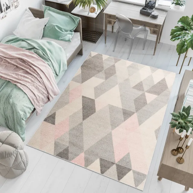 Tapiso Lazur Vloerkleed Grijs Modern Abstract Tapijt