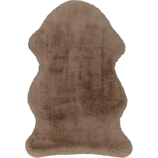 Lalee Cosy - vloerkleed - Superzacht - Hoogpolig - Anti-Slip - Imitatievacht - Fluffy Vacht - 60x90cm taupe