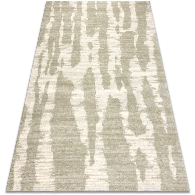 RUGSX Kleden Rugsx FLUX 461.137.SA400 wollen tapijt OSTA - Abstractie 120x170 cm Beige