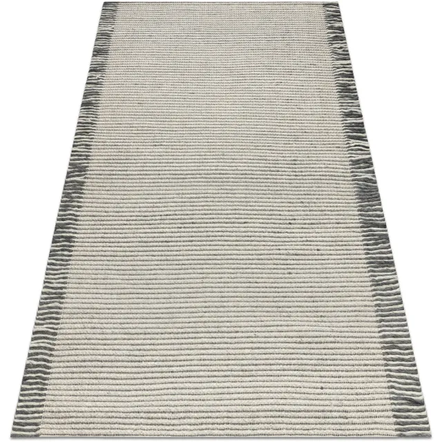 RUGSX Kleden Rugsx Wollen tapijt TAHAR 99003F room / grijs 160x240 cm Beige