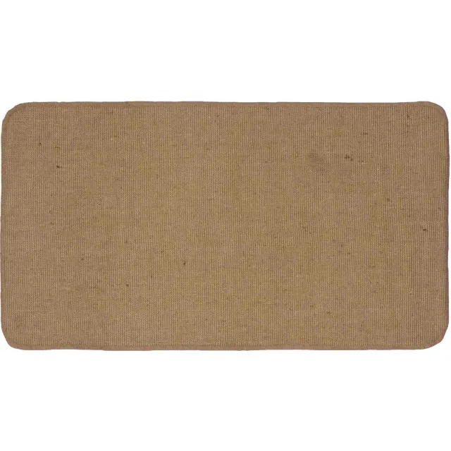 vidaXL Gebied Tapijt Licht Bruin 60 x 110 cm Jute