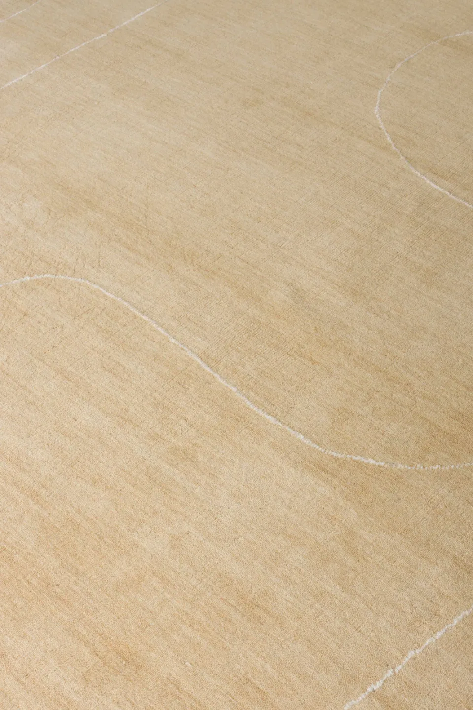 Zuiver Doodle vloerkleed beige, foto 3