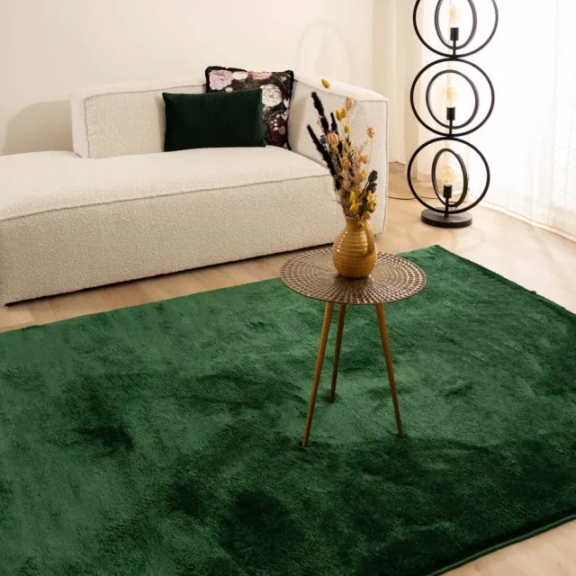 Paon Brillant Velours vloerkleed - Flair jade 120x170