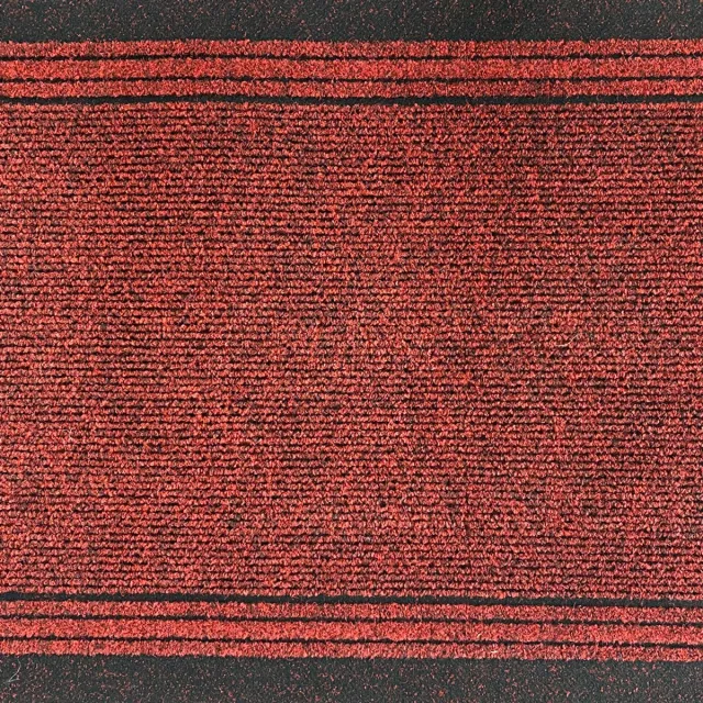 JYG Tapijtloper Club Rood 66 x 180 cm - Keukenloper - Anti Slip - snijdbaar