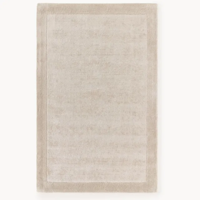 Westwing Collection Laagpolig vloerkleed Kari Beige
