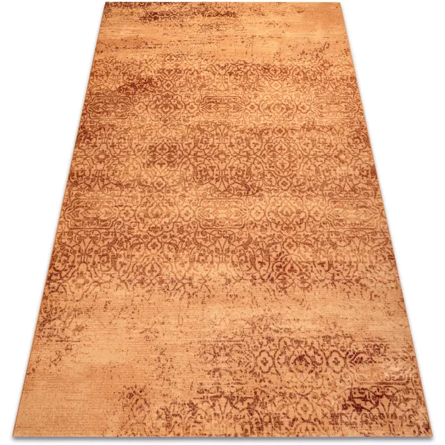 RUGSX Kleden Rugsx Wollen tapijt KASHQAI 4341 100 oosters, Ornament, 160x240 cm Oranje
