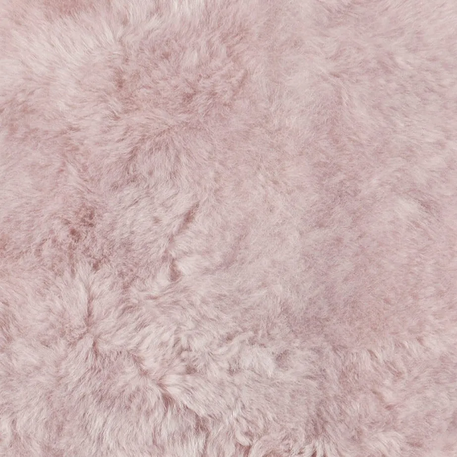 Dyreskinn Schapenvacht IJslands - Roze kort - 100 x 65cm, foto 4
