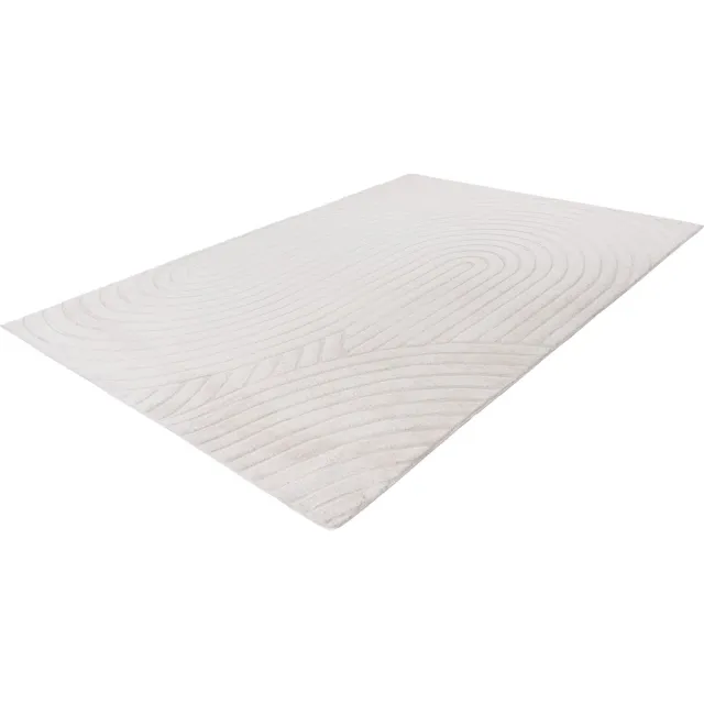 Lalee Comfort - Japandi Vloerkleed - Superzacht - Karpet - Tapijt hoog laag polig effen Fluffy 120x170 cm ivoor gebroken wit