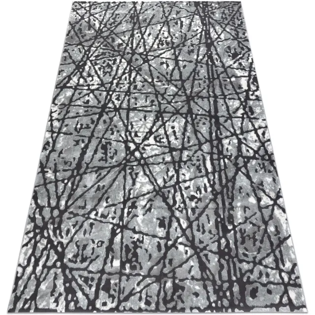 RUGSX Kleden Rugsx Tapijt ZARA 0W7053 P50 140 - Structureel, 80x150 cm Grijs
